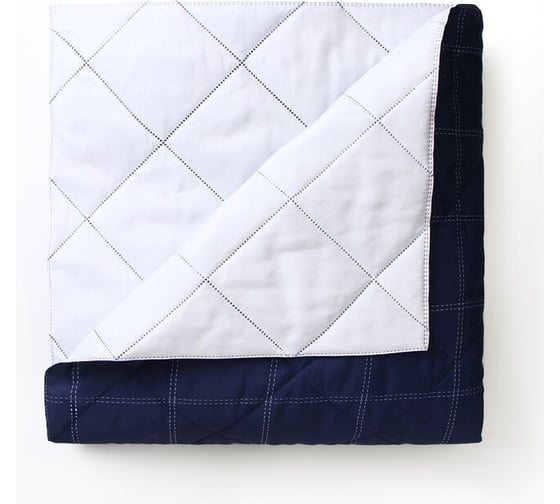 Изображение товара Покрывало LoveLife 2 сп Cage: dark blue 180х210±5 см, микрофайбер, 100% п/э 10623944
