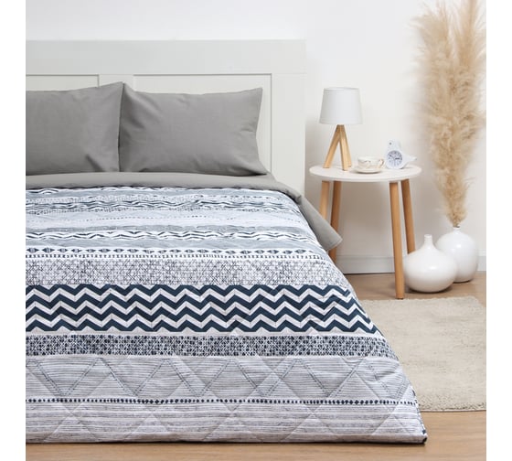 Изображение товара Покрывало LoveLife евро макси Ethnos 240х210±5 см, новосатин, 100%п/э 10290749