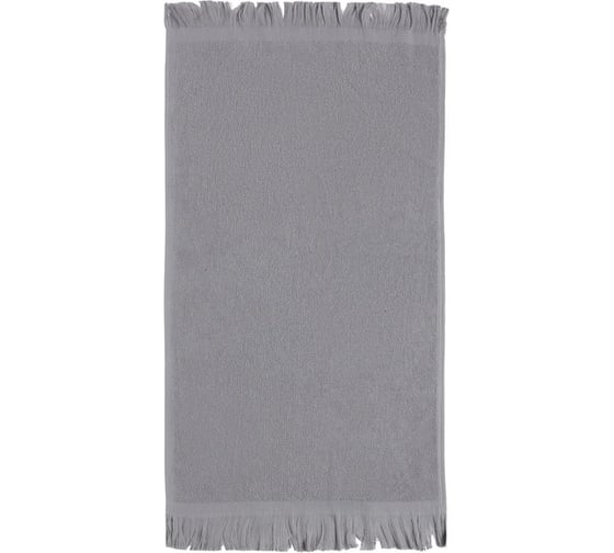 Изображение товара Полотенце махровое LoveLife Love Life "Fringe" 70х130 см, цв. серый, 100% хлопок, 380 гр/м2 9097616