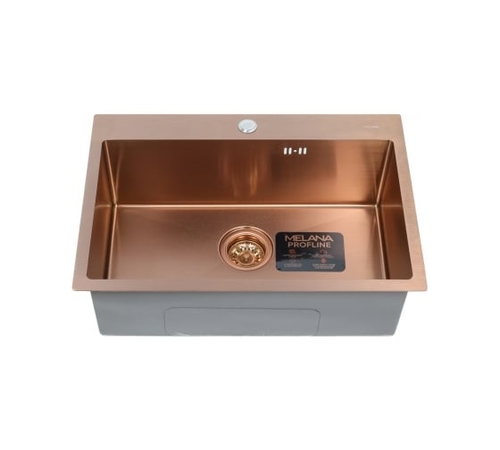 Изображение товара Мойка MELANA ProfLine 3.0/220, бронза, врезная, прямоугольная D6545HC бронза