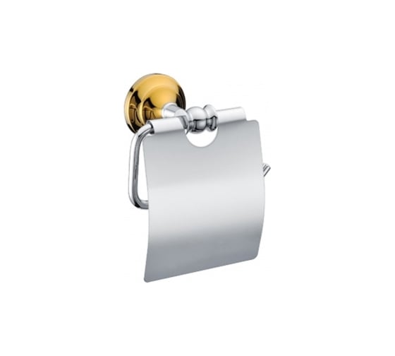 Изображение товара Держатель туалетной бумаги MELANA хром, золото 820007
