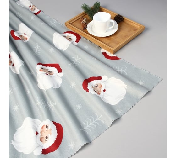 Изображение товара Плед Этель "Дед Мороз" 100x150 см, флис 10790011