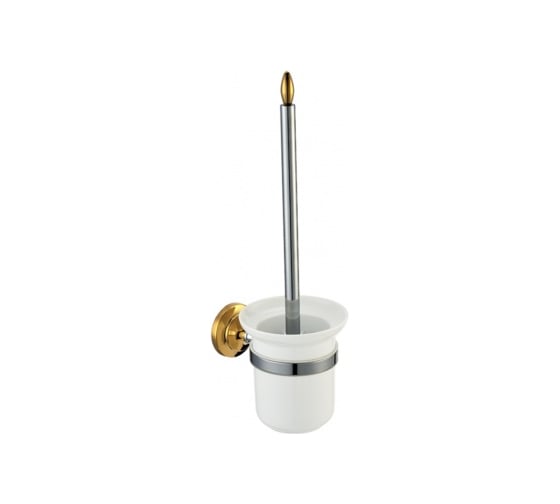 Изображение товара Подвесной ершик для унитаза MELANA хром, золото 820006