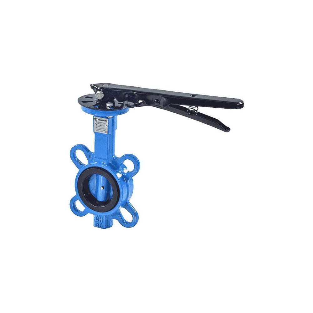 Изображение товара Затвор поворотный Benarmo Ду100 Ру10/16 чугун EPDM для бытовых систем