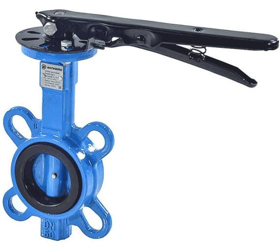 Изображение товара Затвор поворотный Benarmo Ду100 Ру10/16 чугун EPDM д/чуг Рус 1 107-9655