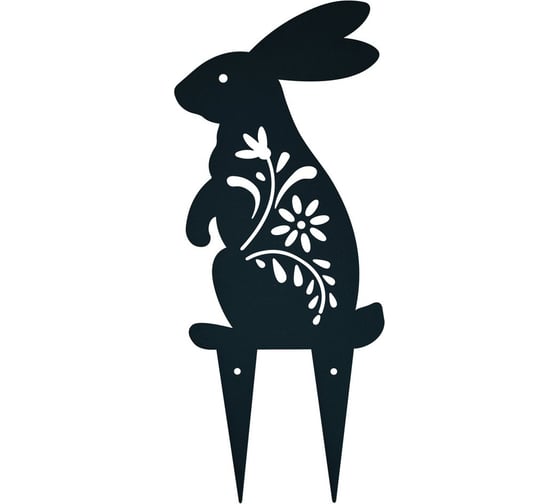 Изображение товара Фигурка садовая МУЛЬТИДОМ Заяц. Размер 16х39 см. МТ83-303