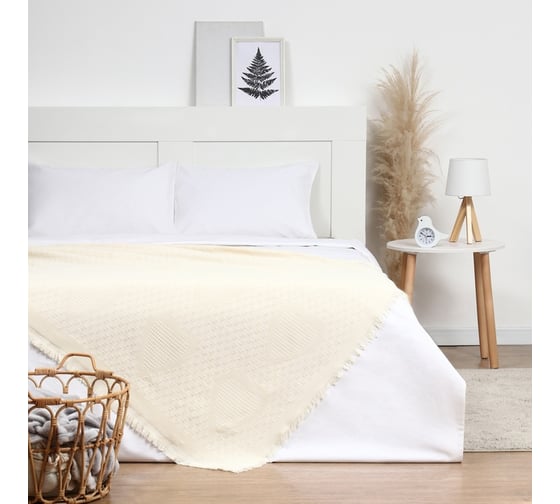 Изображение товара Плед Этель Love 130х180 см, 80%хлопок, 20% п/э 10398552