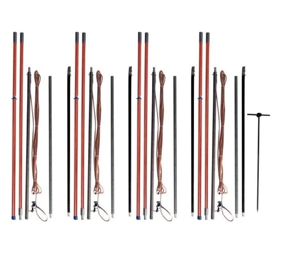 Изображение товара Комплект штанг для ВЛ Антиток без подъема на опору до 10 кВ КШЗ-10Д 265995