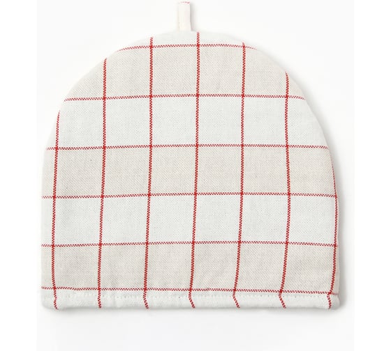 Изображение товара Грелка на чайник Этель "Bright cage" 28x28 см, 100% хл., рогожка 186 г/м2 10658864