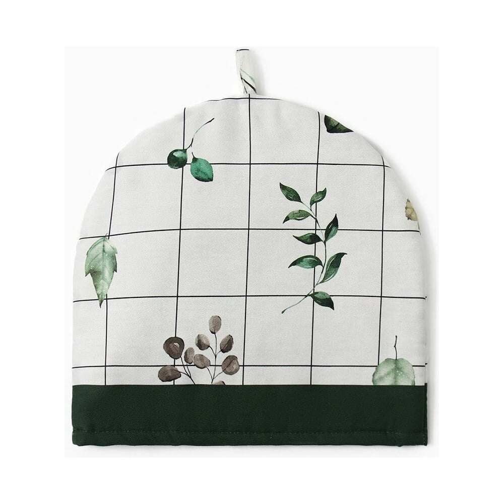 Изображение товара Грелка на чайник Этель "Цветочек" 28x28 см, саржа 190 г/м2, 100% хл 10783175