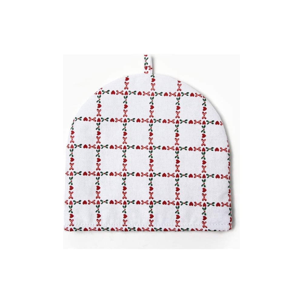 Изображение товара Грелка на чайник Этель Flower Cage 28x28 см хлопок белая