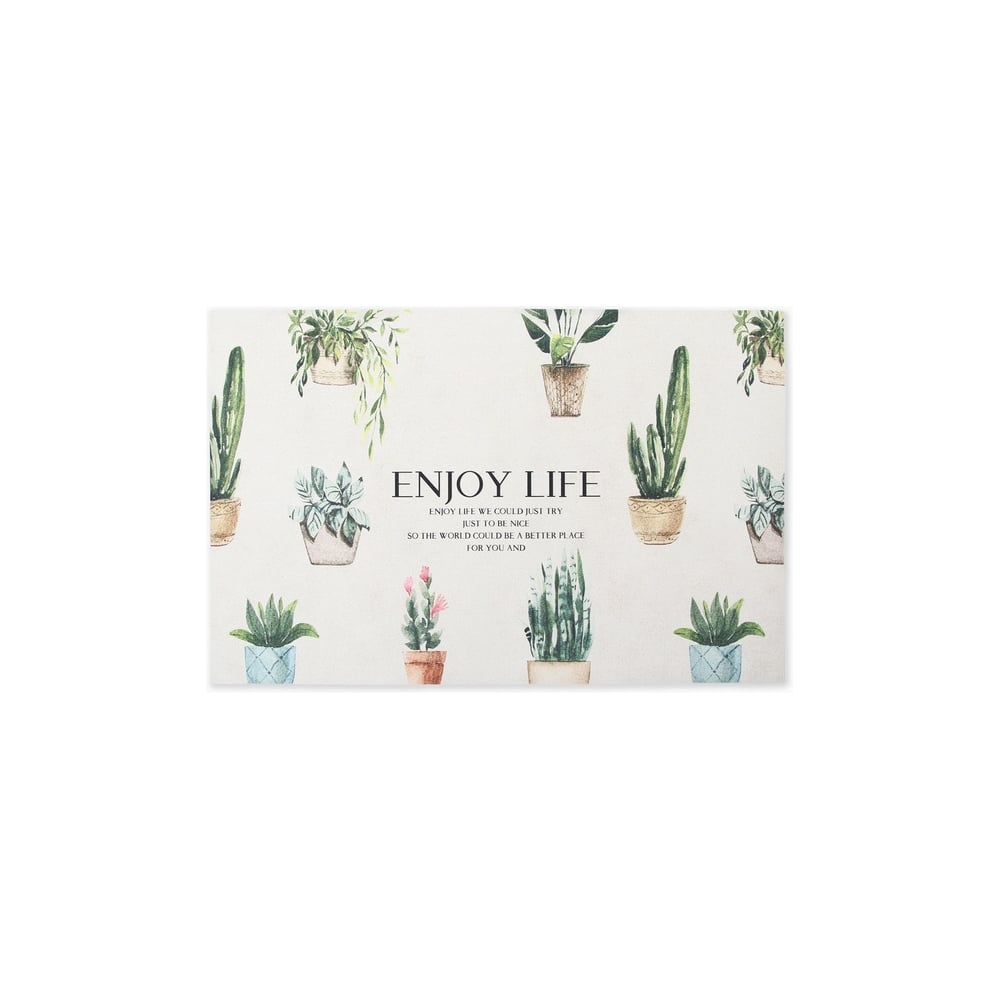 Изображение товара Коврик для кухни Этель "Enjoy" 38x58 см 10516142