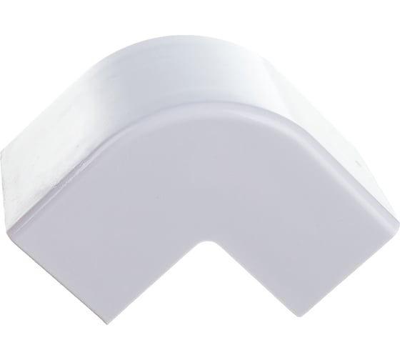 Изображение товара Внешний угол Рувинил 25х16 белый 20 шт УВШ-25х16