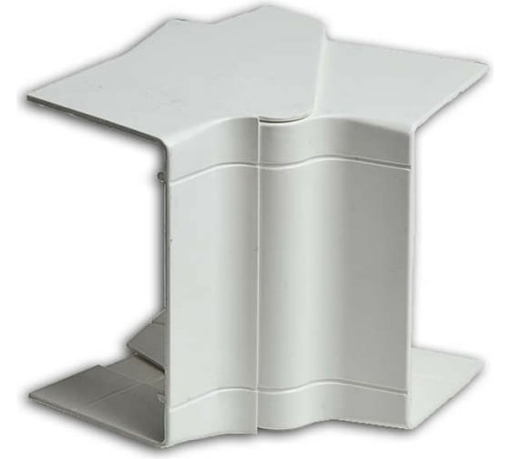 Изображение товара Внутренний угол Рувинил 100х60/40 разводной белый 4 шт УВН-100х60