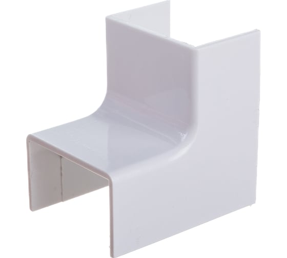 Изображение товара Внутренний угол Рувинил 25х16 белый 20 шт УВН-25х16