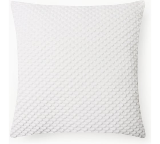 Изображение товара Подушка Этель "Квадрат" 40х40 см, цв. белый 10766739