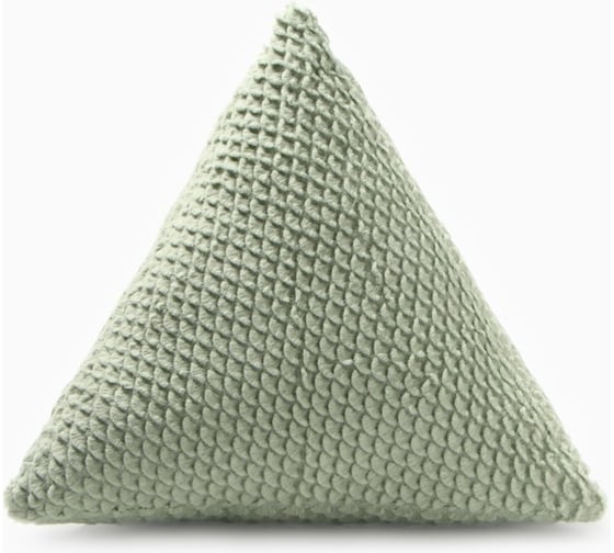 Изображение товара Подушка Этель "Треугольник" d=40 см, цв. зеленый 10766731