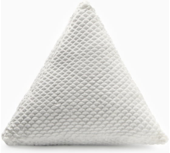 Изображение товара Подушка Этель "Треугольник" d=40 см, цв. белый 10766728