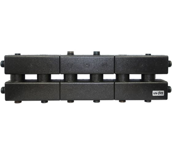 Изображение товара Модульный коллектор Uni-Fitt на 5 (4+1) контуров, без кронштейнов 436Z4145