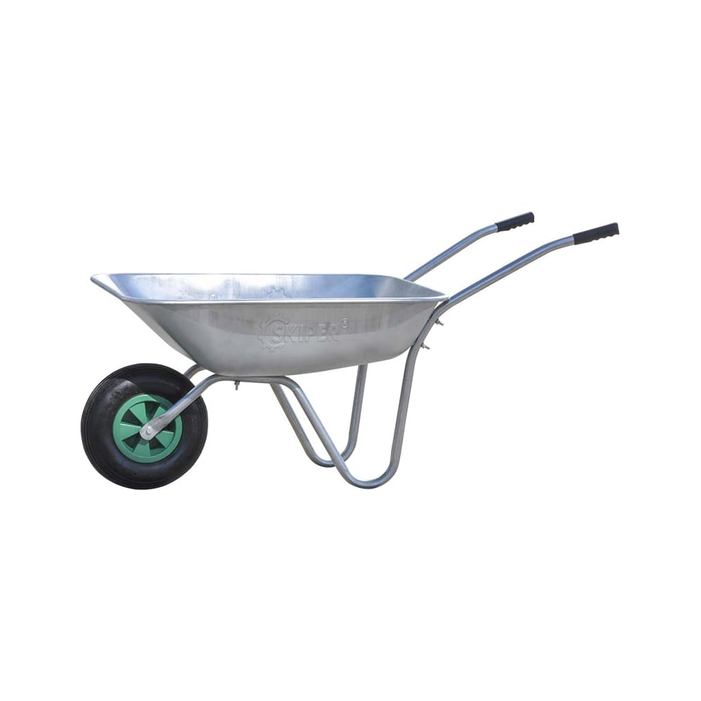 Тачка садовая SKIPER FERMER 1x85 (до 85 л, до 150 кг, 1x3.5-6, пневмо, ось 16*90) 00-00023858