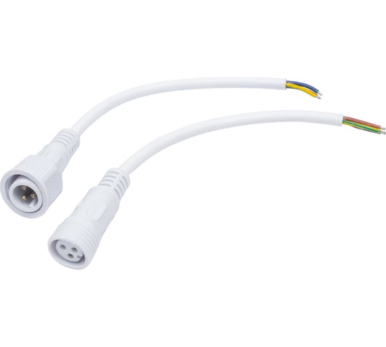 Изображение товара Соединительный герметичный кабель REXANT /IP67/ 3х0.5мм2 белый 11-9530