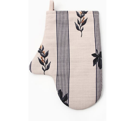 Изображение товара Варежка-прихватка Этель "Leaves" 20x27 см, 100% хлопок, репс 220 г/м2 10283394