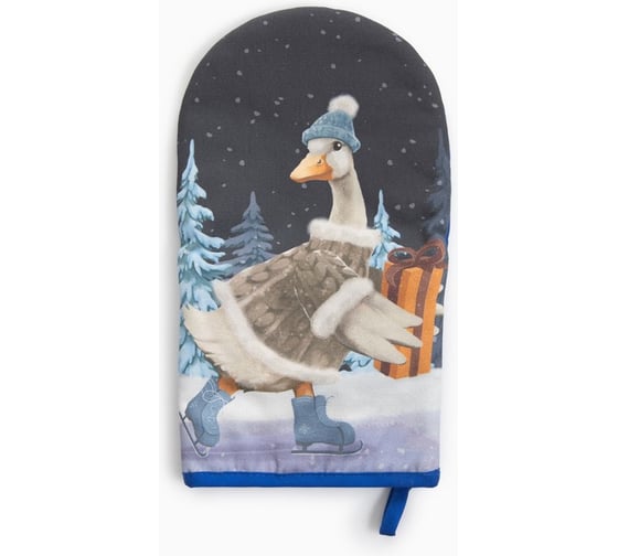 Изображение товара Варежка-прихватка Этель Holiday 15x28 см, саржа, 100% хлопок, ватин 250 г/м2 10366905