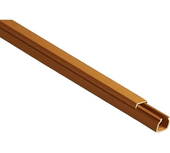 Изображение товара Кабель-канал Рувинил, 16х16 L2000, пластик, коричневый РКК-16х16-К