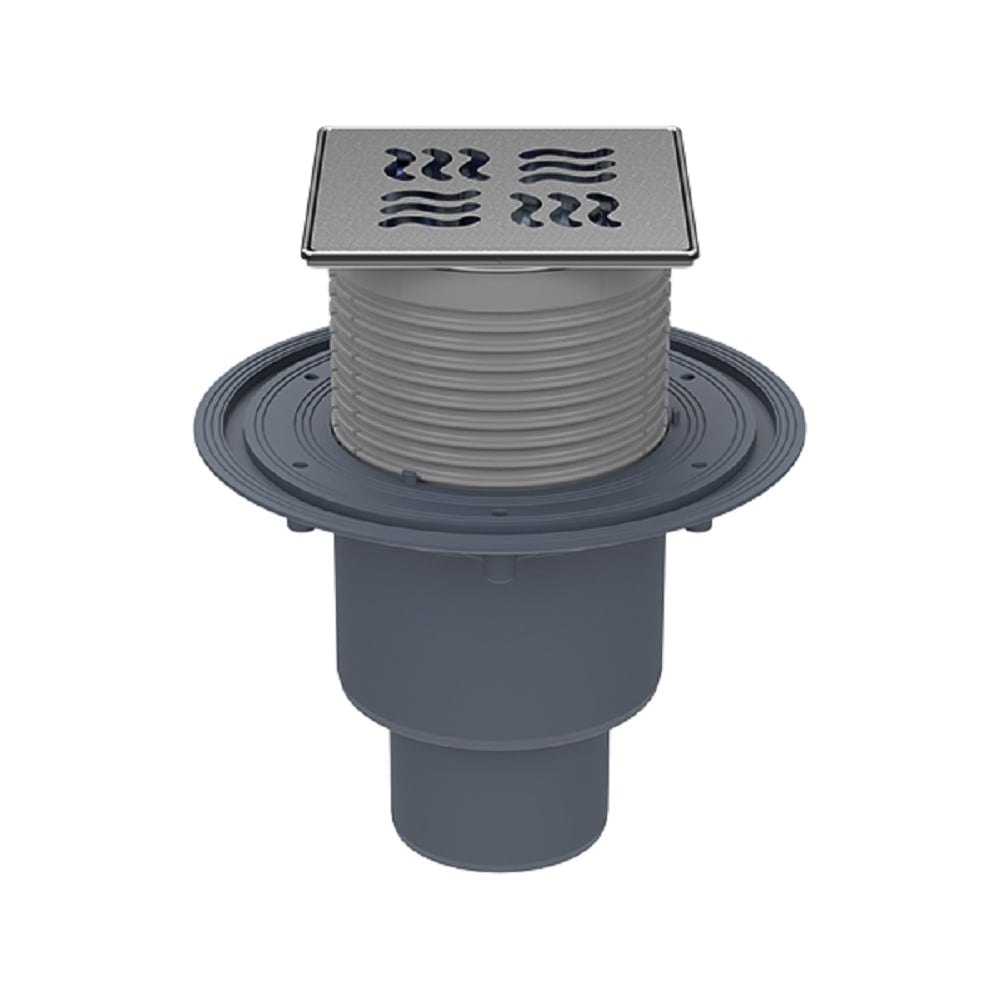 Изображение товара Трап с сухим сифоном HL Primus blue с вертикальным выпуском DN50/75/110