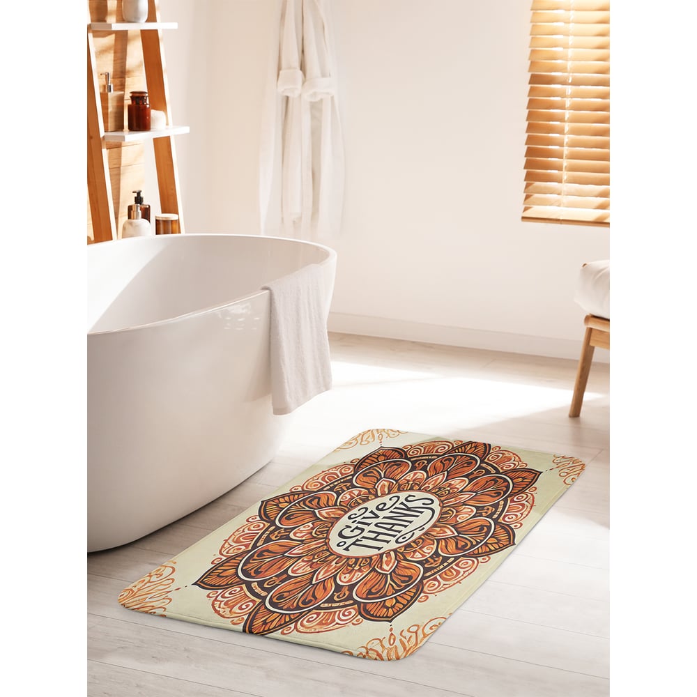 Изображение товара Коврик противоскользящий для ванной комнаты 60x100 см JOYARTY