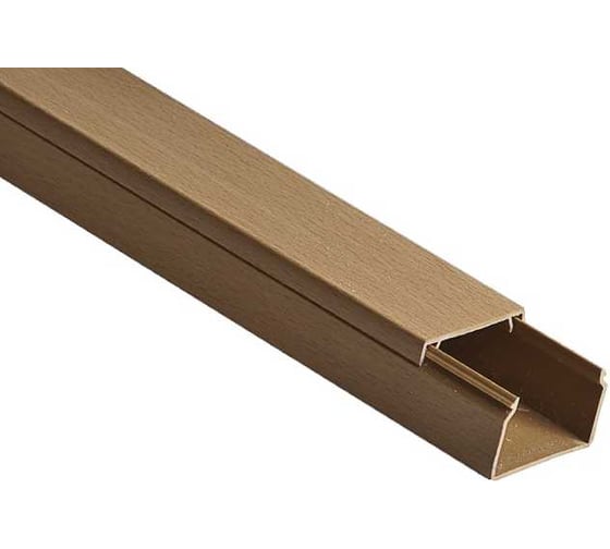 Изображение товара Кабель-канал Рувинил 40х25 L2000, пластик, бук светлый, основа РКК-40х25-38М