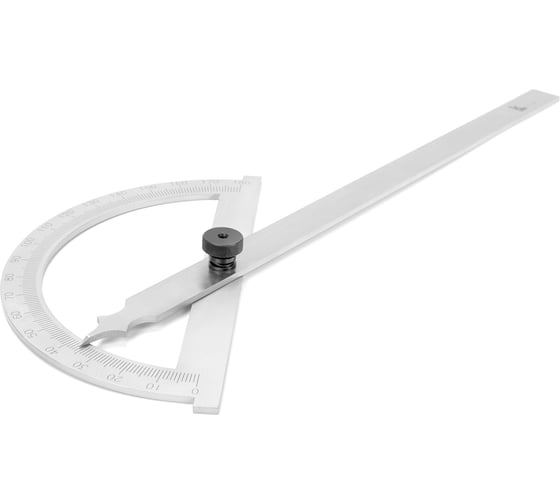 Изображение товара Угломер Калиброн нониусный  0-180гр. 200х300мм, 1гр. транспортир ГРСИ №83810-21 1032780