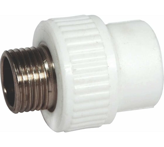Изображение товара Муфта Millennium 32 × 1” комбинированная прямая с наружной резьбой для полипропиленовых труб 3M22-nmo-321000