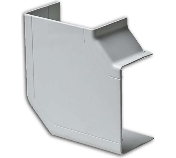 Изображение товара Плоский угол Рувинил поворот на 90 градусов 100х60 белый 4 шт ПВР-100х60