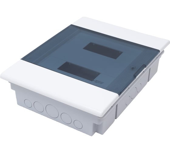 Изображение товара Щиток скрытой проводки Рувинил СП 24 модуля с дверцой 68124