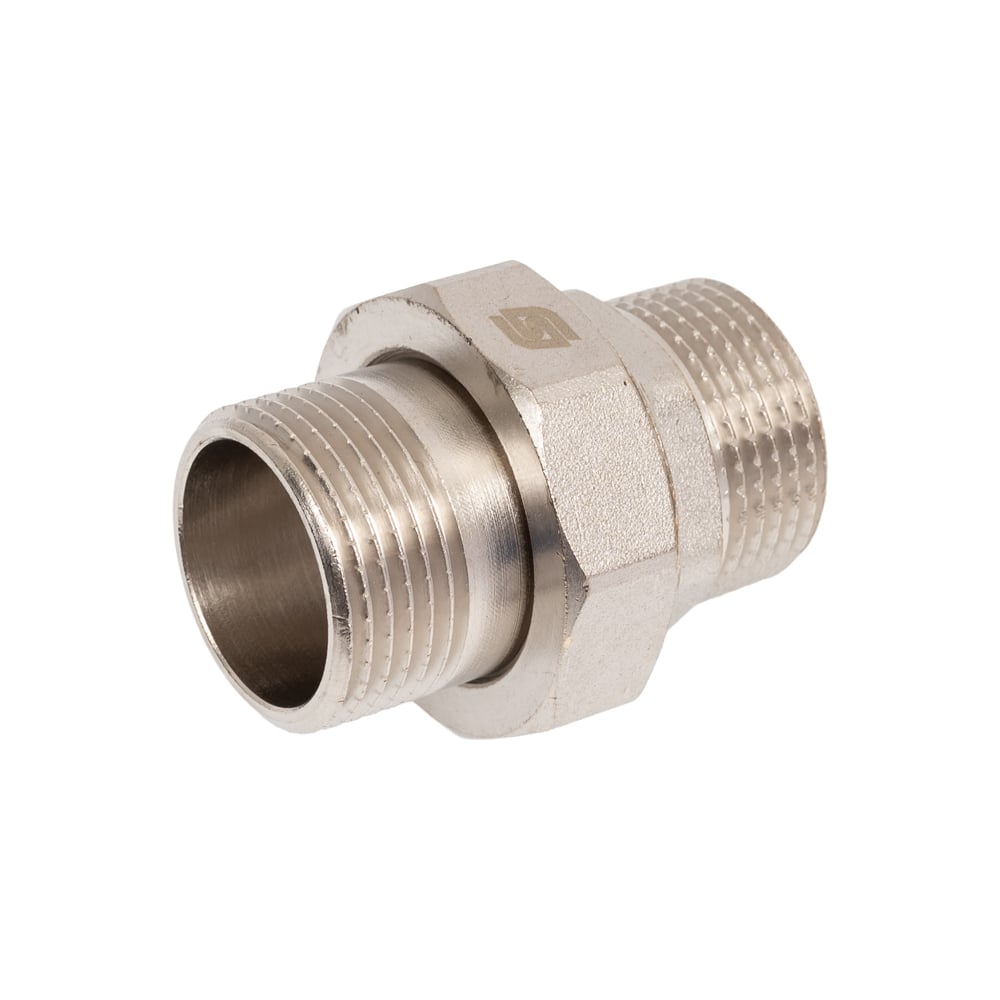 Изображение товара Соединитель SantechSystems латунь, американка Ду25 р/р никель 128-2397