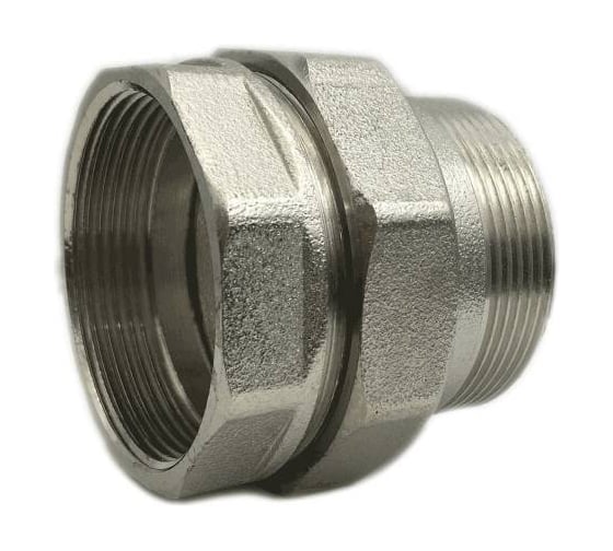 Изображение товара Соединитель SantechSystems латунь, американка Ду25 м/р никель 127-9236