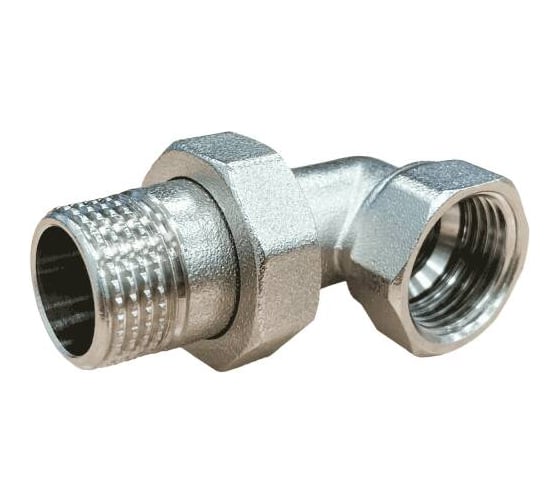 Изображение товара Соединитель SantechSystems латунь, американка Ду20 м/р угл никель 128-2399