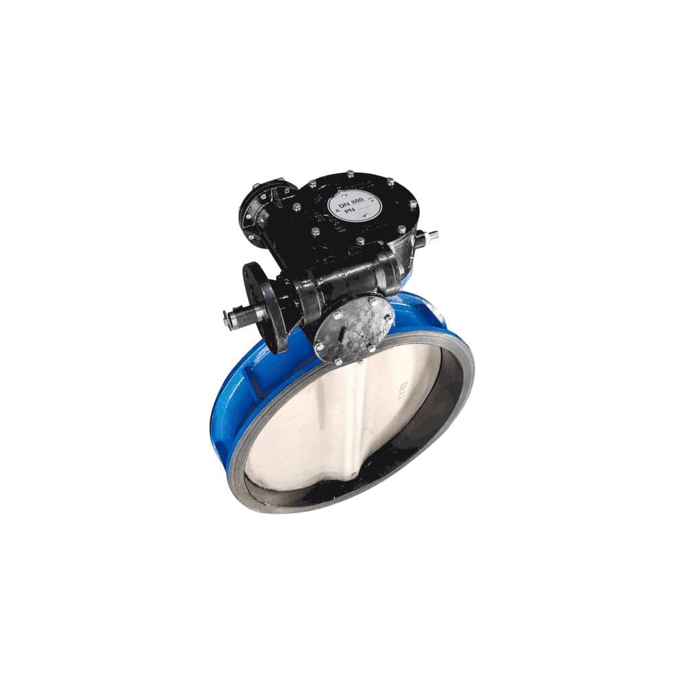 Изображение товара Затвор поворотный Benarmo Ду800 Ру10/16 из чугуна и EPDM