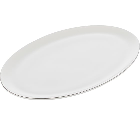 Изображение товара Блюдо сервировочное овальное Gipfel Platinum 32х20 см 52363