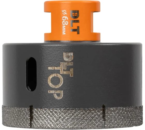 Изображение товара Коронка алмазная для керамогранита и камня TOP 68 мм, М14 DLT 2106