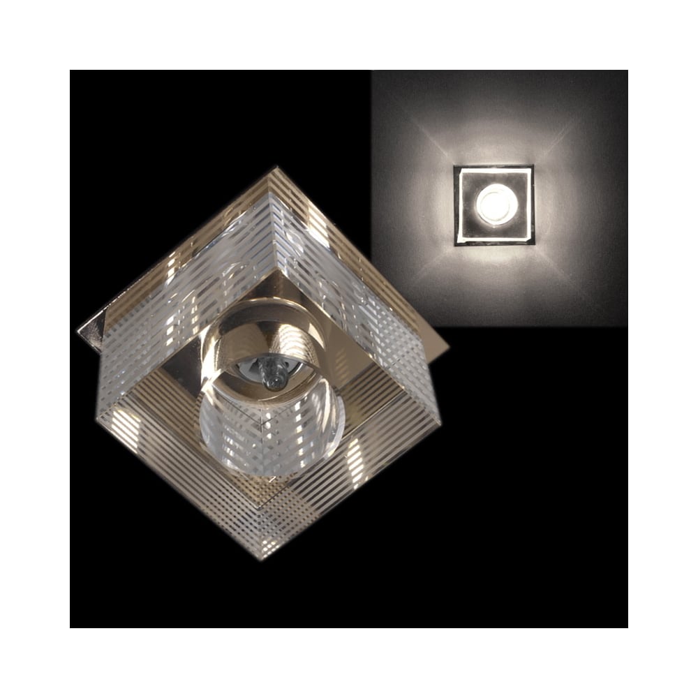 Изображение товара Встраиваемый светильник Sneha 6043/F G9 GD в классическом стиле