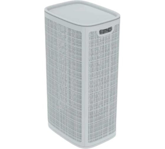 Изображение товара Корзина для белья "КОМПАНИЯ ФОРТОН" сборная, 100 л, 430×321×800 мм, серый ВИ135