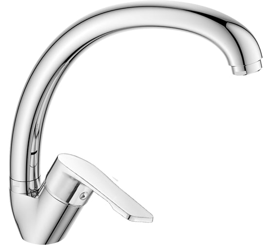 Изображение товара Одноручный смеситель для кухни Decoroom с высоким повортным изливом DR23021