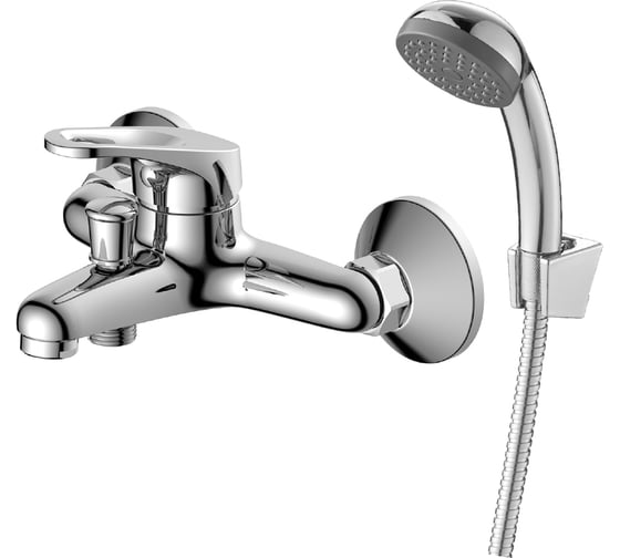 Изображение товара Одноручный смеситель для ванны Decoroom с коротким изливом DR21035