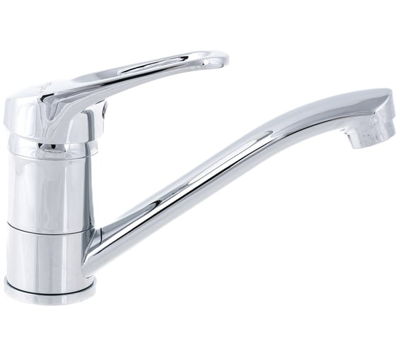 Изображение товара Одноручный смеситель для умывальника Decoroom с поворотным изливом DR21012