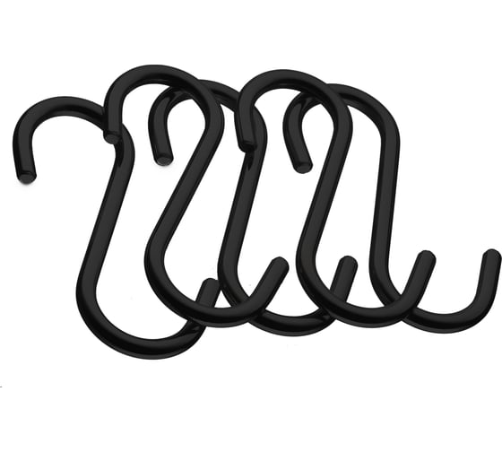 Изображение товара Комплект малых крючков Lemax 5 шт. черный матовый LE 311C BL