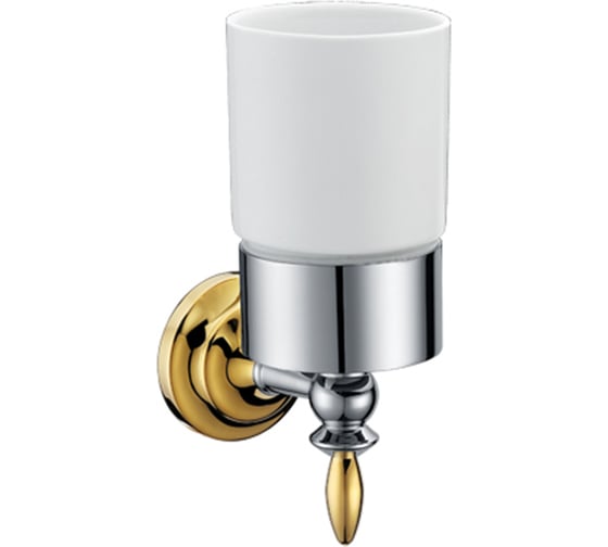 Изображение товара Подвесной стакан MELANA хром золото 820010