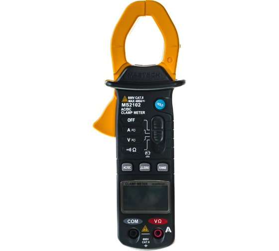 Изображение товара Цифровые токоизмерительные клещи Mastech MS2102 ACA&DCA 00-00000751