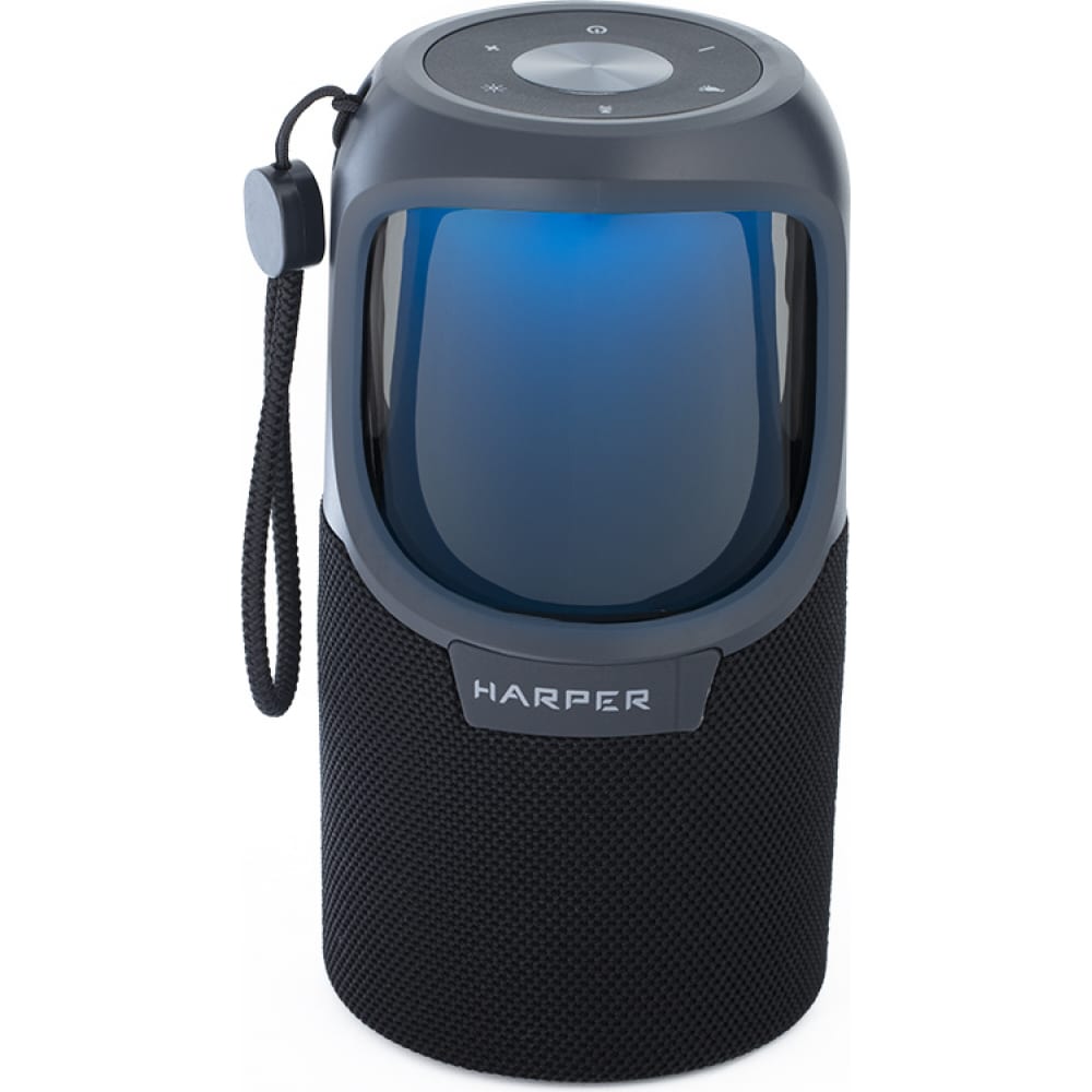Портативная колонка Harper звонок велосипедный m wave электро 100дб быстросъемный пластик влагозащитный с батареей 5 420270